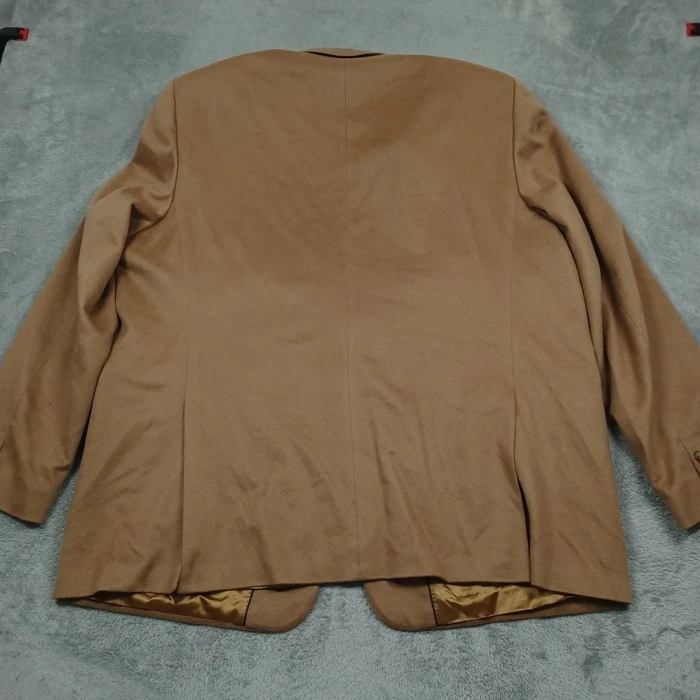 Eduard Dressler Blazer Mens 54‎ brown Cashmere Pockets Loro Piana